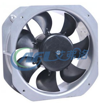 square Axial Fan with aluminum frame