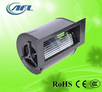 dual ec blower 146mm dc inlet forward centrifugal fan