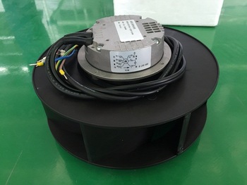 Brushless DC diameter 175mm backward curved blades centrifugal exhaust fan