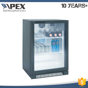 Single door 110L back bar beer chiller for bar shop commercial refrigerator