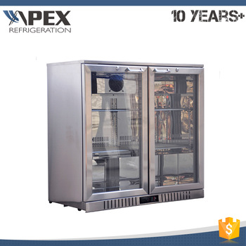 Supermarket direct cooling low noise and green technical mini bottle cooler back bar coolers fridges