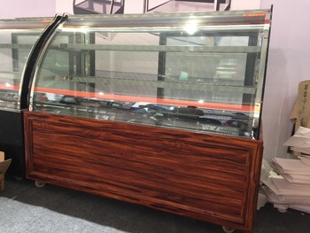 Supermarket sandwich display bakery cooler refrigerator with CE CB SASO