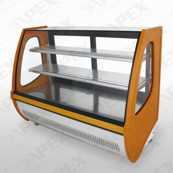 Pastry display used commercial refrigerator showcase for sale