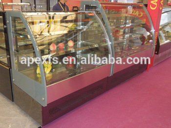 304 Stainless steel <font color='red'>cake</font> <font color='red'>showcase</font> <font color='red'>pastry</font> <font color='red'>display</font> <font color='red'>cooler</font> <font color='red'>cake</font> stand <font color='red'>display</font> <font color='red'>cabinet</font>