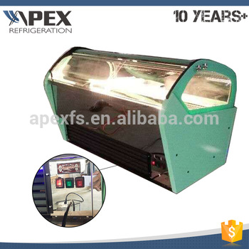 Hot sale 110V 60HZ voltage R404a gas ozone friendly gelato cabinet popsicle freezer