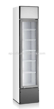 <font color='red'>LED</font> Commercial <font color='red'>Upright</font> Showcase <font color='red'>Display</font> <font color='red'>Slim</font> Refrigerator for <font color='red'>Beverage</font>