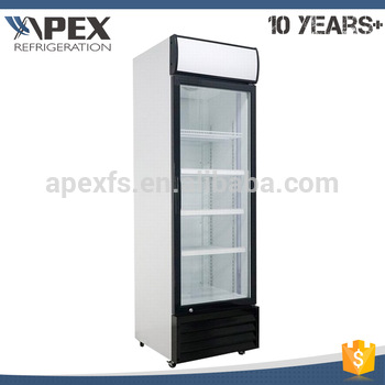 Commercial refrigeration equipment fin blade type evaporator display chiller cooler vertical refrigerator