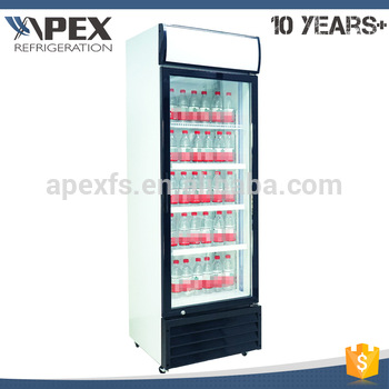 China <font color='red'>wholesale</font> double layer glass door <font color='red'>upright</font> <font color='red'>display</font> cooler refrigerator <font color='red'>beverage</font> fridge