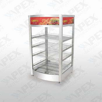 Table top stainless steel food warmer display cabinet with CE - Coowor.com