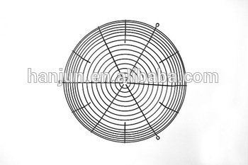 Metal grill guard for cooling fan Fan grill and fan guard Motor for guard