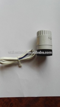 Fan Coil Unit and Floor Heating system with Electric thermal actuator