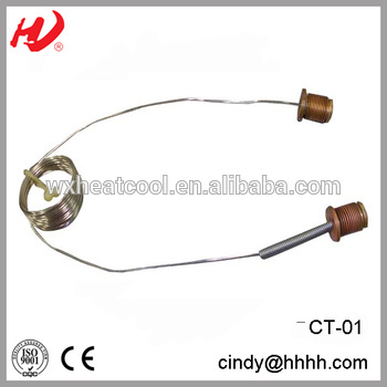 Double sensors capillary sensor
