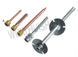 Copper tube heating element for thermostat