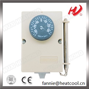 L Style capillary thermostat for refrigerator