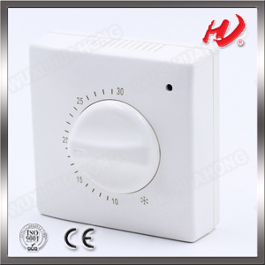 Central Air and under floor Conditioning using on Room Thermostat