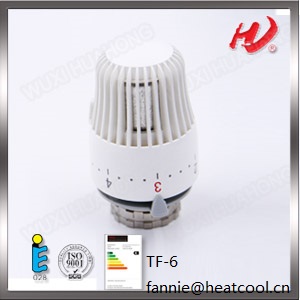 TRV head valve with EN215 certificates