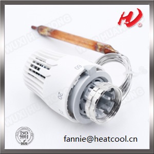 ABS radiator thermostatic head temperature remote controller