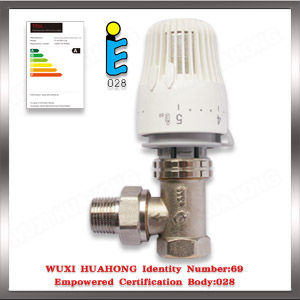 thermostatic radiator valve and automatic brass lochshield valve
