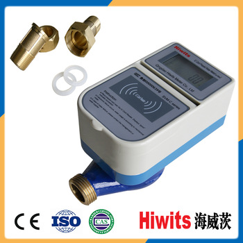 Hiwits RF IC card prepaid smart multi jet <font color='red'>wet</font> <font color='red'>type</font> <font color='red'>water</font> <font color='red'>meter</font> for African market