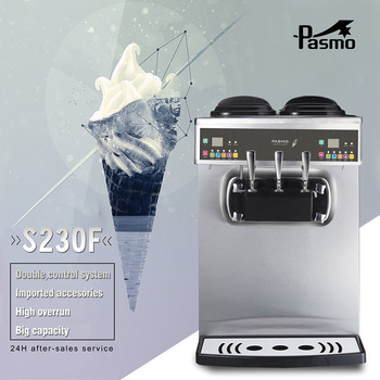 Pasmo S230f High Quanlity Counter Top Frozen Yogurt Ice Cream
