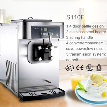 <font color='red'>one</font> flavor stainless steel imported compressor <font color='red'>ice</font> <font color='red'>cream</font> maker <font color='red'>machine</font> with agitator