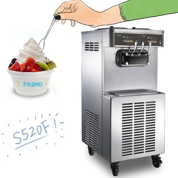 Pasmo S520F machine for frozen yogurt with air pump