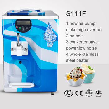 Australian technology Pasmo high overrun S111F table top ice cream machine