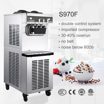 <font color='red'>CE</font> <font color='red'>approved</font> S970F Floor Standing Big Capacity <font color='red'>soft</font> <font color='red'>ice</font> <font color='red'>cream</font> <font color='red'>machine</font> frozen yogurt <font color='red'>machine</font> <font color='red'>Soft</font>