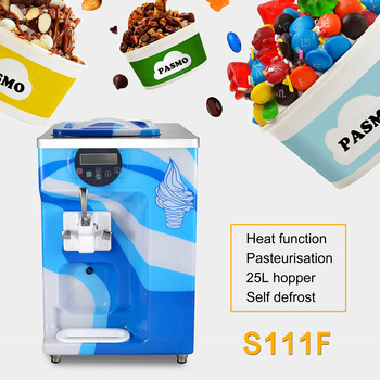 Pasmo S111 Commercial Soft Ice Cream Machine with Touch Screen Ice Cream Machine for sale