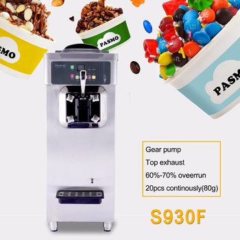 PASMO S930F High production good price industrial mini soft ice cream machine
