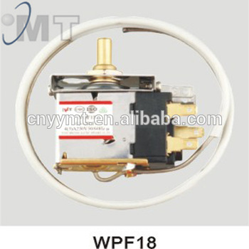 WPF style refrigerator thermostat