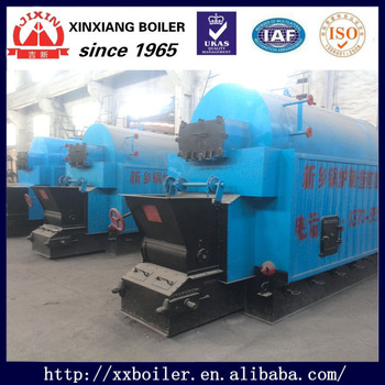 10T h Capacity Single Drum and Horizontal Type Wood Pellet Boiler for Sale