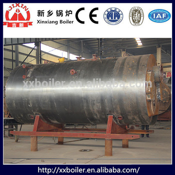Fire tube gas hot water heater boiler