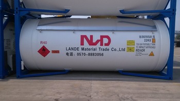 99 9 CH3Cl in ISO Tank