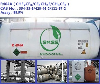 99 9 refrigerant R404A gas
