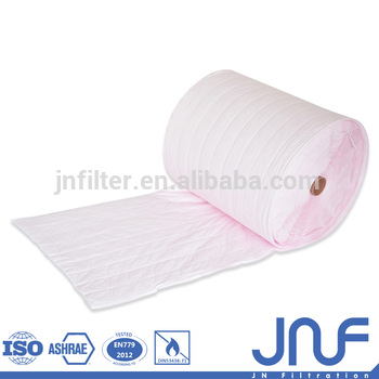 FM10 G3 G4 F5 F6 F7 F8 Synthetic Fiber Filter Media Roll for Pocket Filter Synthetic Fiber Pocket Filter Material