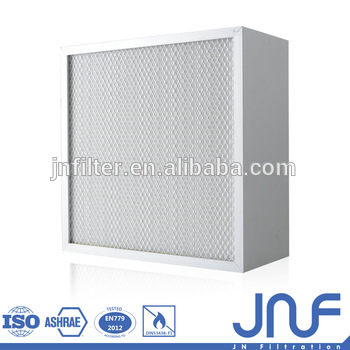 Hot sale industrial high precision fiberglass h14 hepa air filter