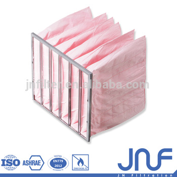F5 6 7 8 9 Medium Efficiency Pocket Bag Filter for Public Ventiilation System
