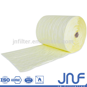 FM13 F5 F6 F7 F8 Synthetic Fiber Pocket Bag Air Filter Material
