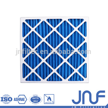 Cardboard Frame Primary Hvac Dust Panel G4 AC Furnace Pleated Pre Filter