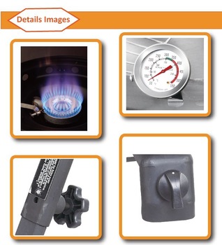 camping outdoor gas burner with carbon steel wok kit CE certificate
