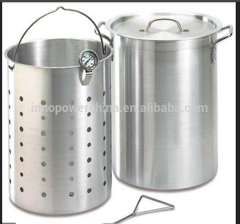 Aluminum Turkey Fryer with stainer basket