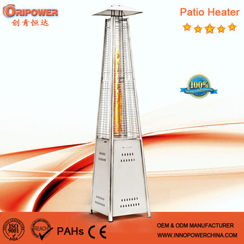 High Efficiency quartz tube flame heater