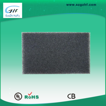 High dust holding high filter efficiency easy to fold quadra foam