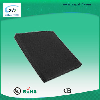 Reticulated blasting pond filter media