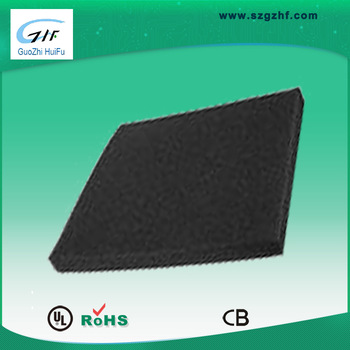 Reticulated blasting pond filter media