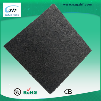 Dust absorption Activated Carbon fiber filter foam for odour apsorption