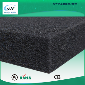 Fire retardant polyurethane material sponge filter foam 10PPI to 80PPI