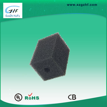 10 PPI to 80 PPI reticulated foam