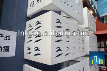 2013 popular ac cover aluminum air conditioner cover